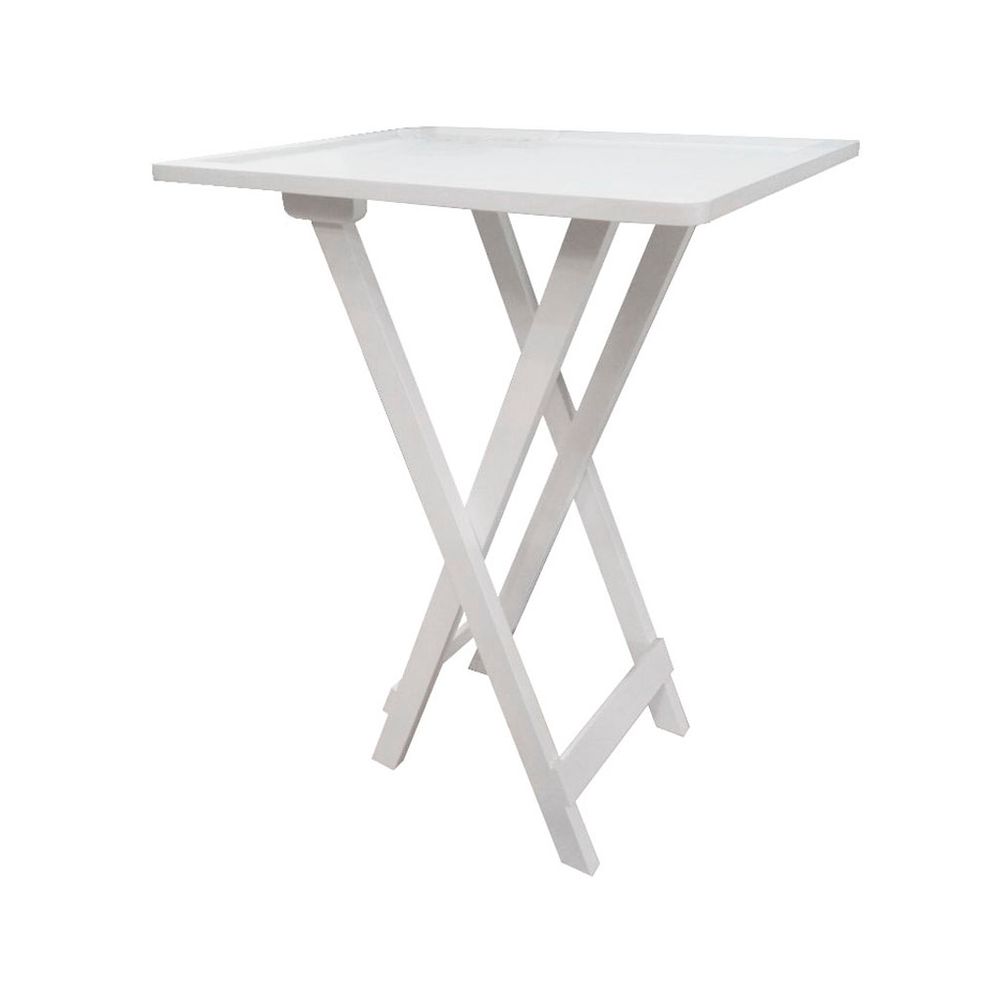 MESA DOBRÁVEL DE MADEIRA 58CM COM 2