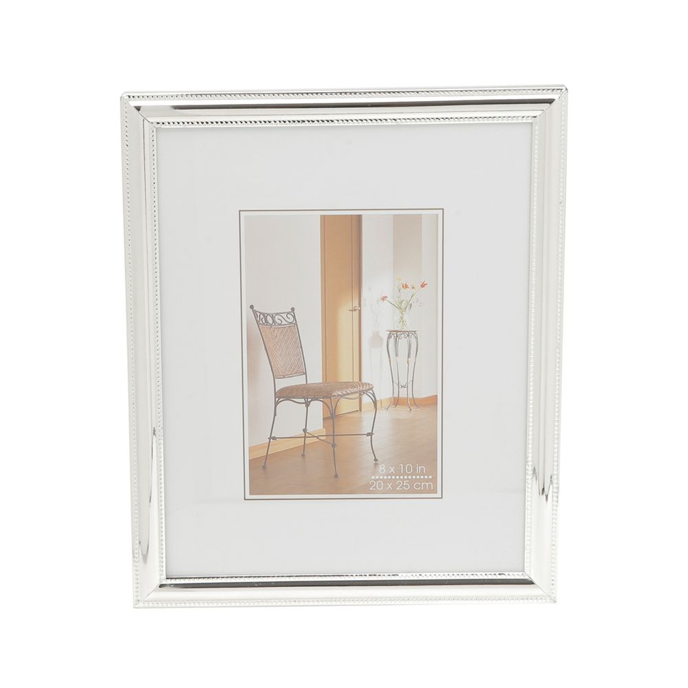 PORTA RETRATO PÉROLA DE AÇO INOX 13X18CM