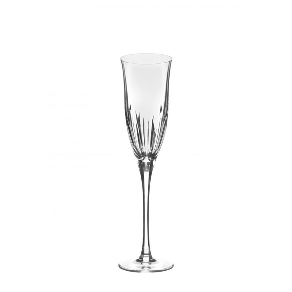 TAÇA DE ESPUMANTE DE CRISTAL 190ML COM 6 STRAUSS