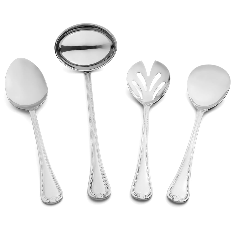 TALHER DE SERVIR BELLE DE AÇO INOX COM 4 PEÇAS ST.JAMES