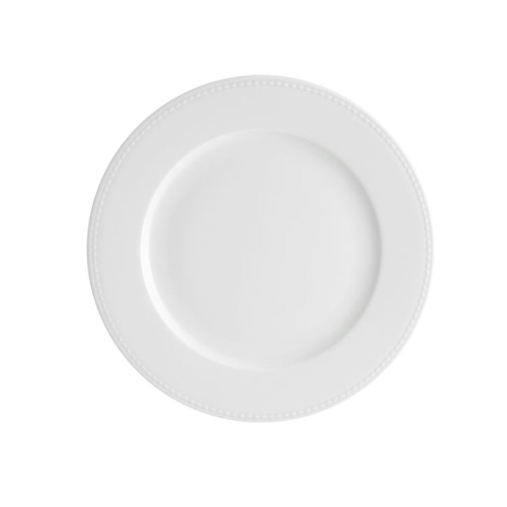 PRATO RASO PERLA DE PORCELANA COM 6 VISTA ALEGRE