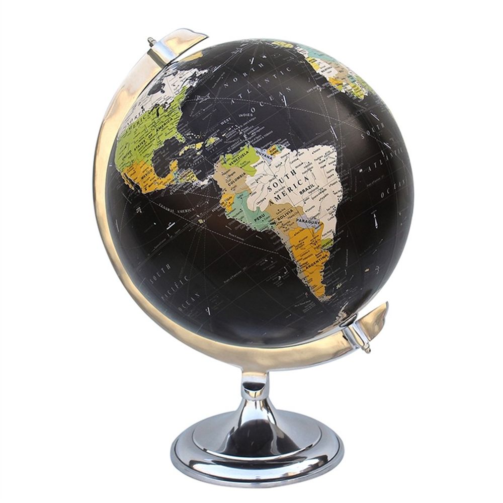 GLOBO PRETO DE METAL 45CM