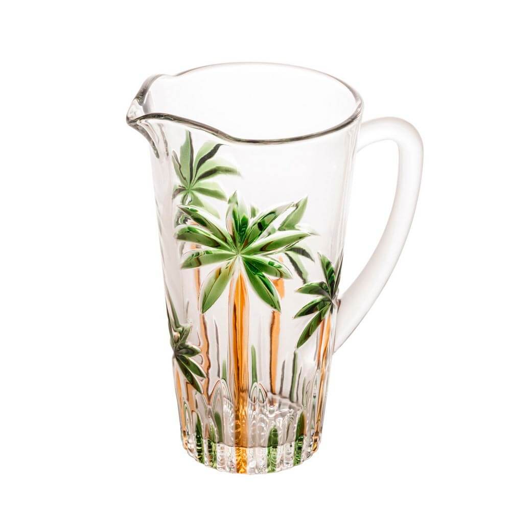 Jarra Palm Tree Handpaint