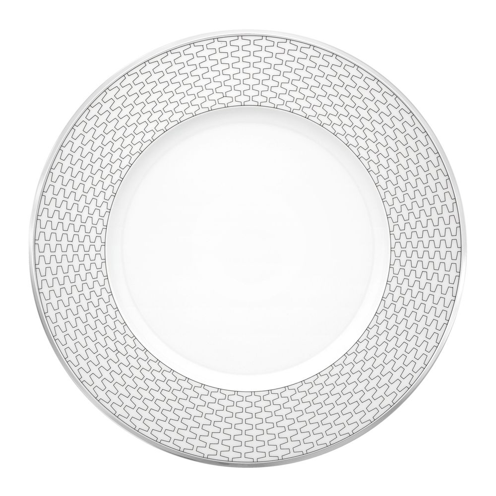 PRATO RASO TRASSO DE PORCELANA COM 6 VISTA ALEGRE