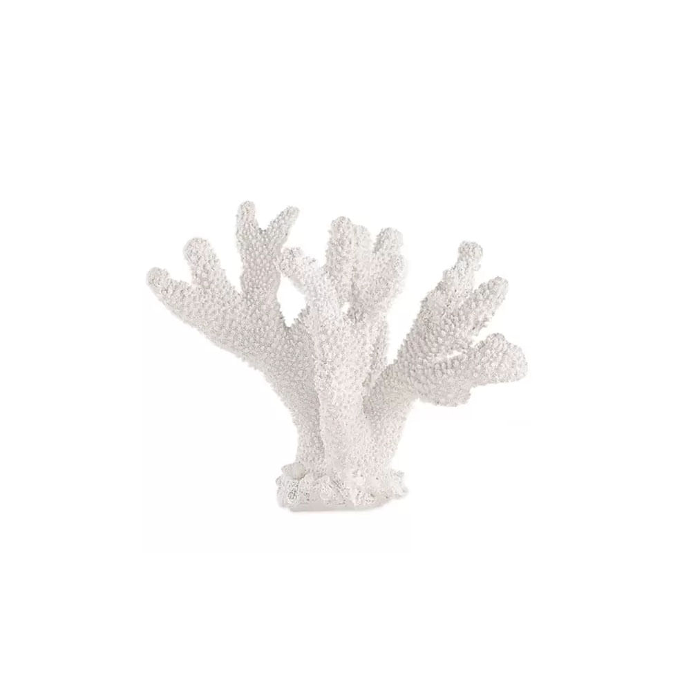 ESCULTURA CORAL DE RESINA 26CM