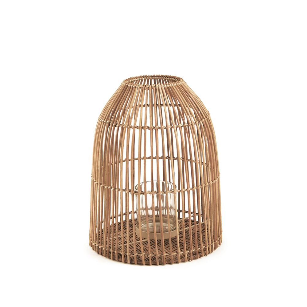 LANTERNA DE RATTAN 41,5CM