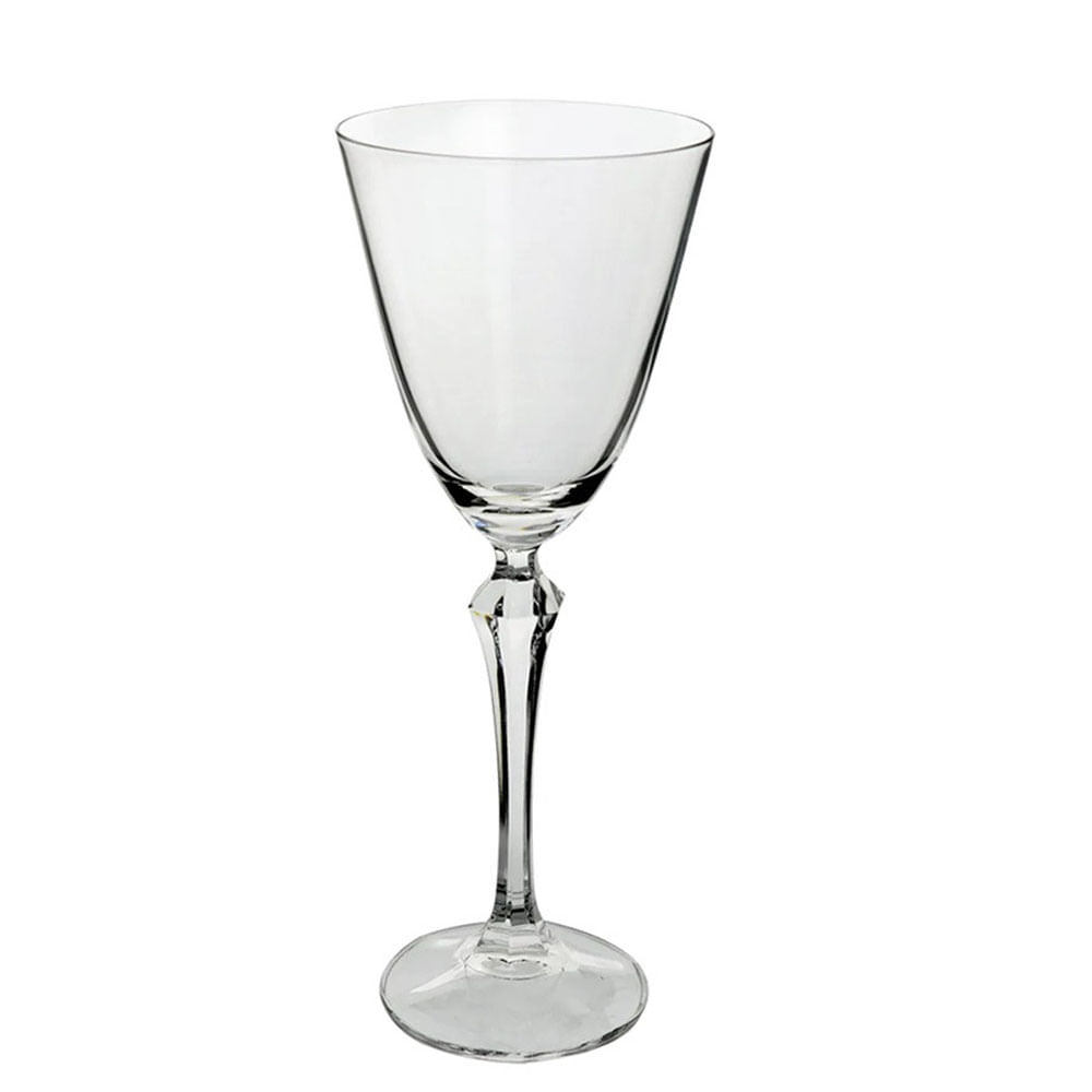 TAÇA DE ÁGUA ELIZABETH DE CRISTAL 350ML COM 6