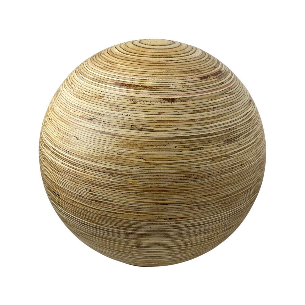 BOLA COM BASE DE MADEIRA 36CM