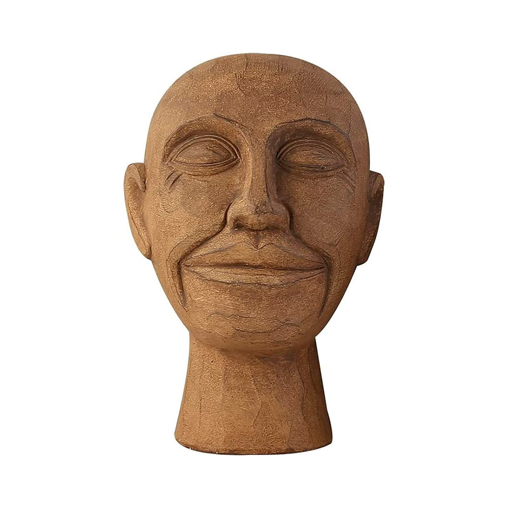 Cabeça de Cimento Decorativa