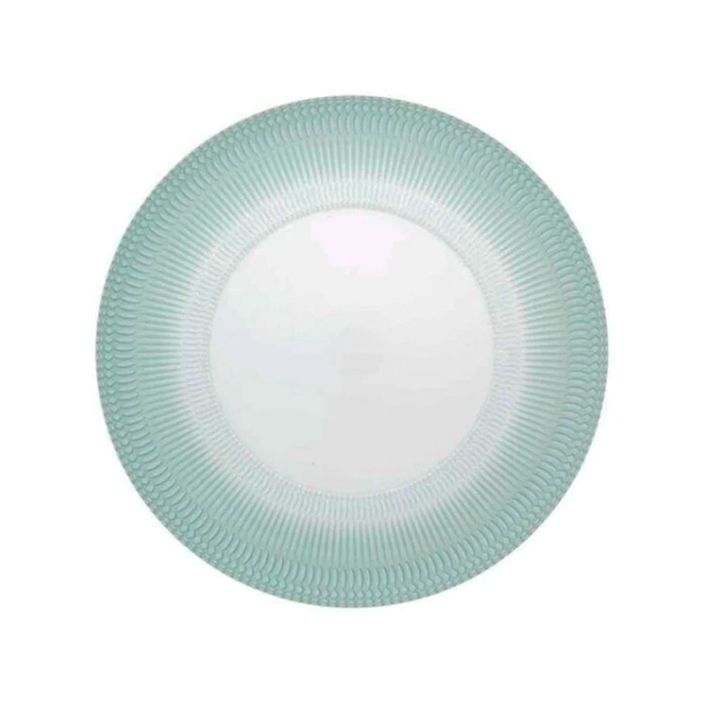 PRATO RASO VENEZIA DE PORCELANA COM 6 VISTA  ALEGRE