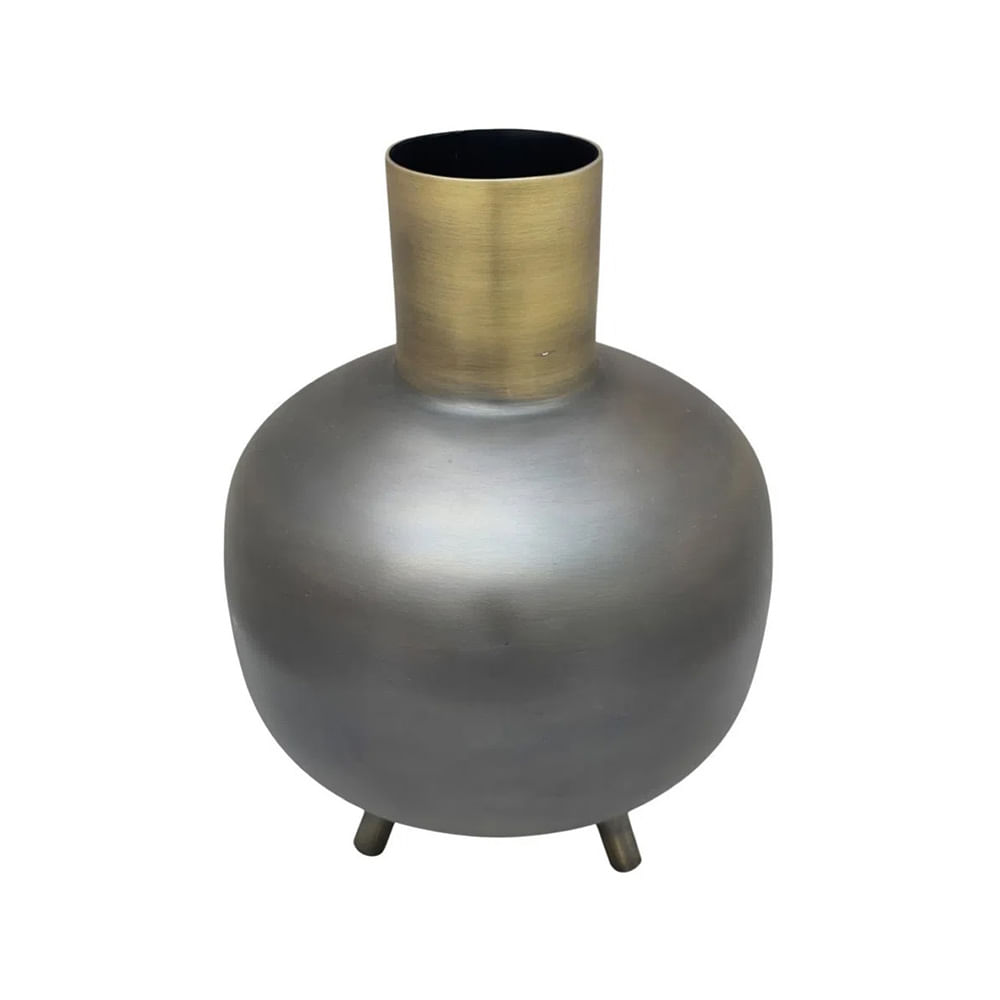 VASO OBI DE METAL 30CM