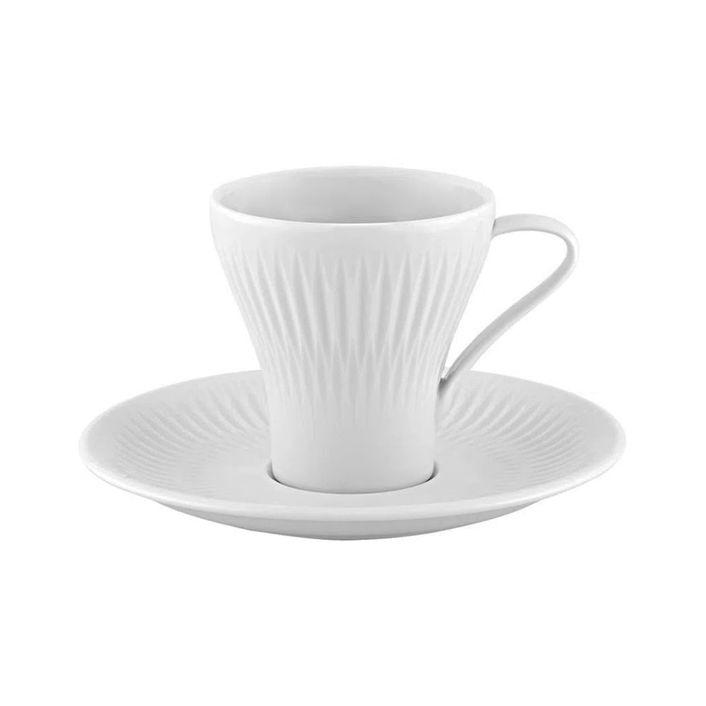 XÍCARA DE CAFÉ UTOPIA DE PORCELANA COM 6 VISTA  ALEGRE