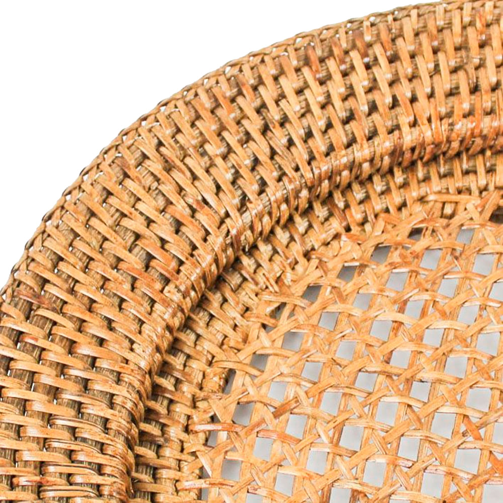 SOUSPLAT PAYA DE RATTAN 32CM COM 2