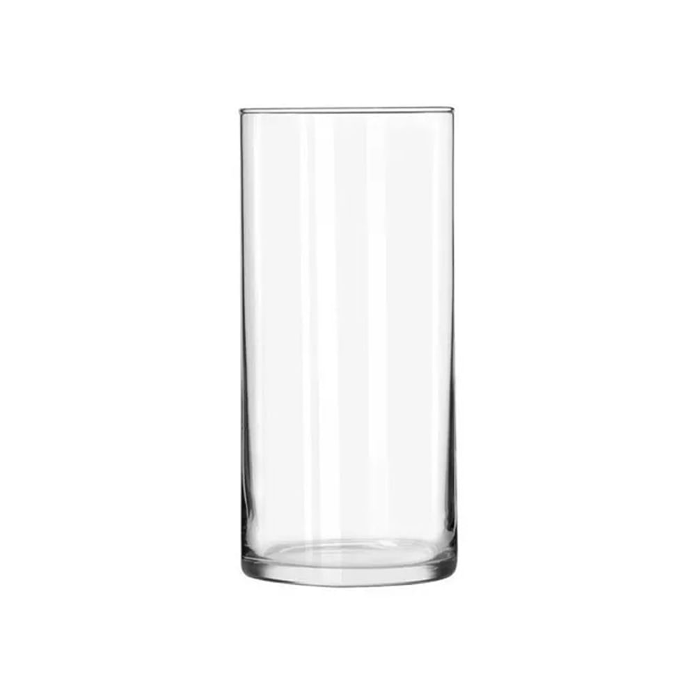 VASO CILÍNDRO DE VIDRO 19X40CM