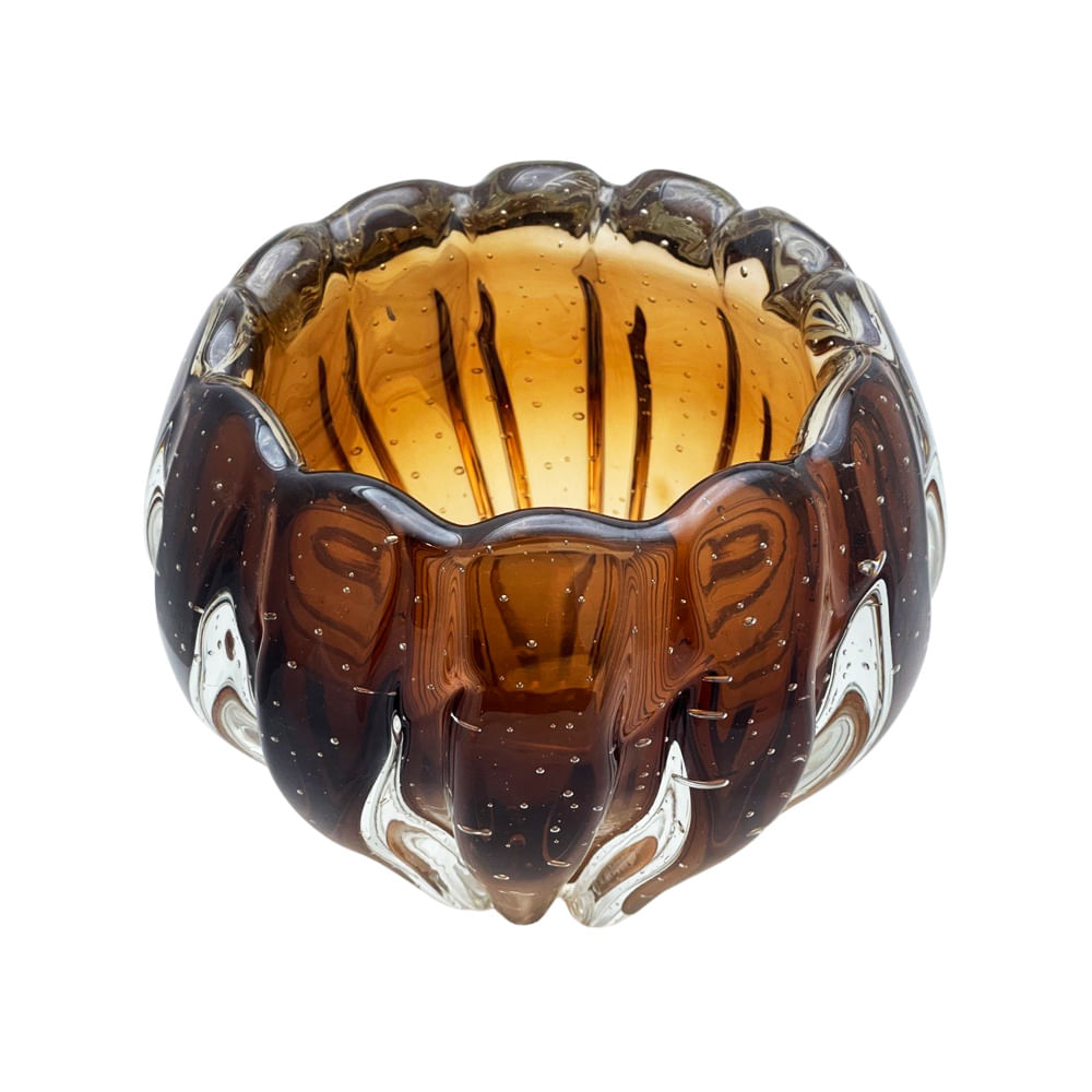 CACHEPOT MULHOUSE DE MURANO GARNET 20CM