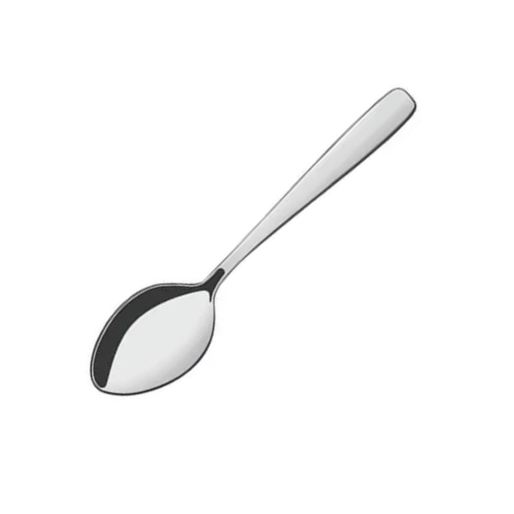 COLHER DE CAFÉ MIDAS DE AÇO INOX 7CM COM 6