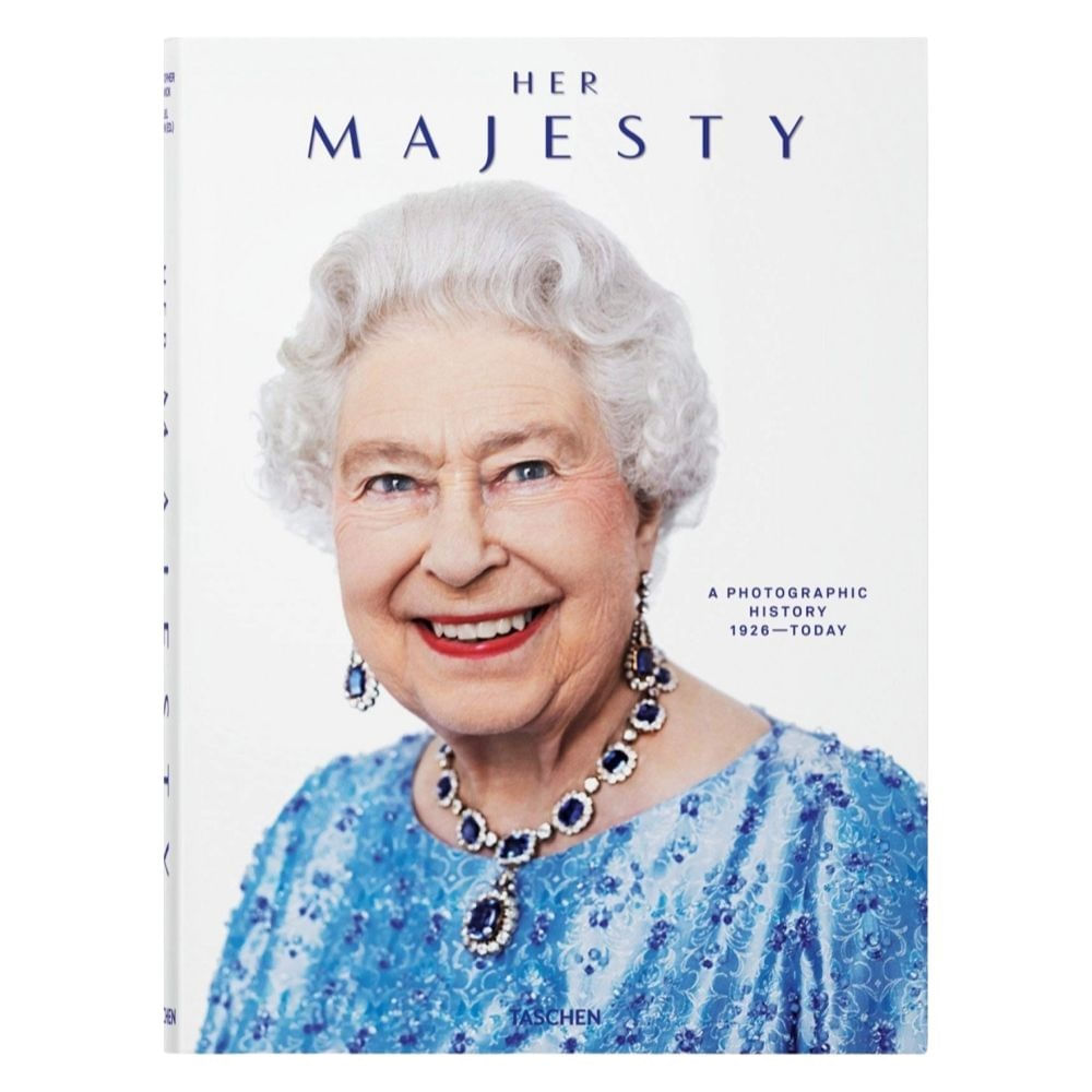 LIVRO HER MAJESTY, QUEEN ELIZABETH