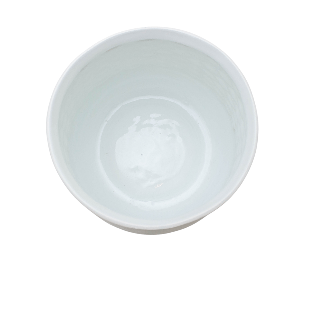 CACHEPOT ONDULATO DE CERÂMICA 23CM