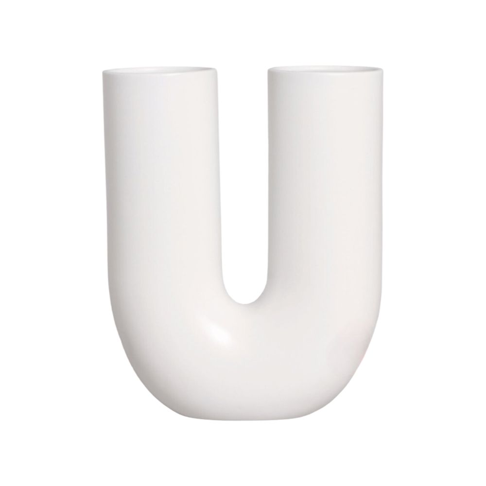 VASO U DE CERÂMICA 27CM