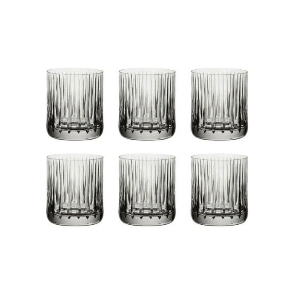 COPO DE WHISKY DE CRISTAL 430ML COM 6 STRAUSS