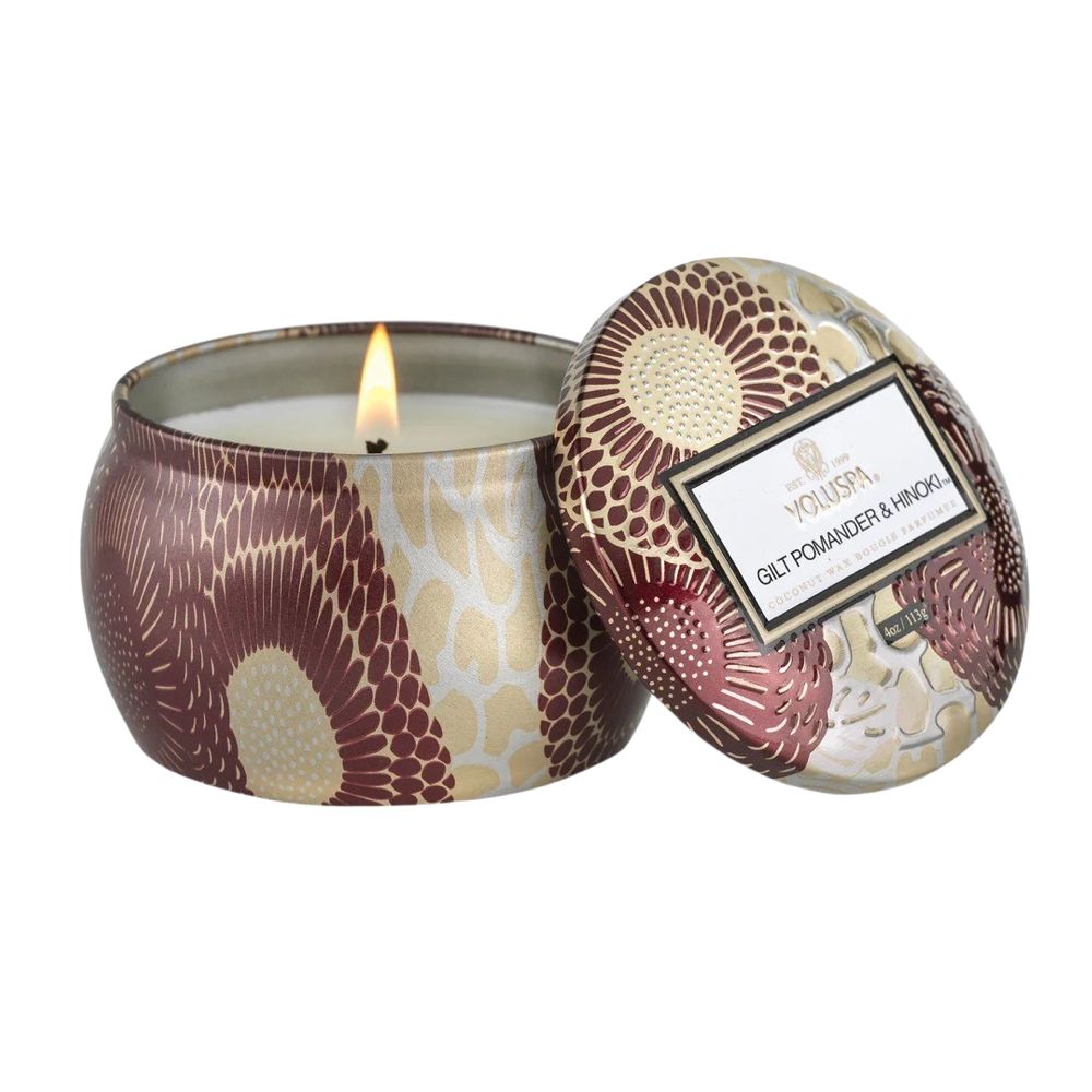 MINI VELA LATA 25H GILT POMANDER E HINOKI VOLUSPA
