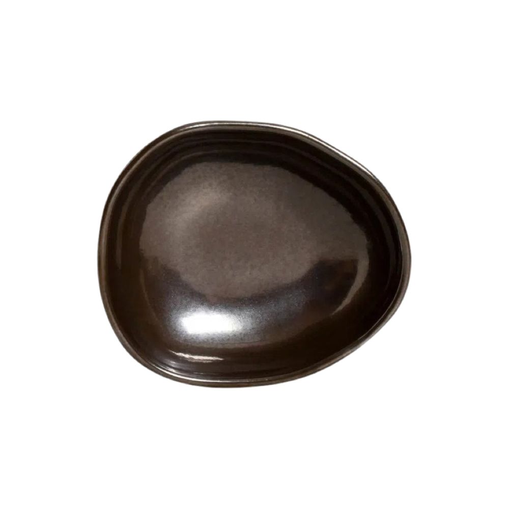 BOWL ORGÂNICO METALLICA  DE CERÂMICA 14,5X12CM PORTO BRASIL