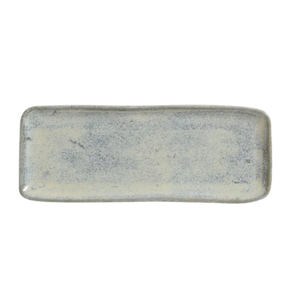 TRAVESSA ORGÂNICO GREEN GRANITE DE CERÂMICA 33X13CM PORTO BRASIL