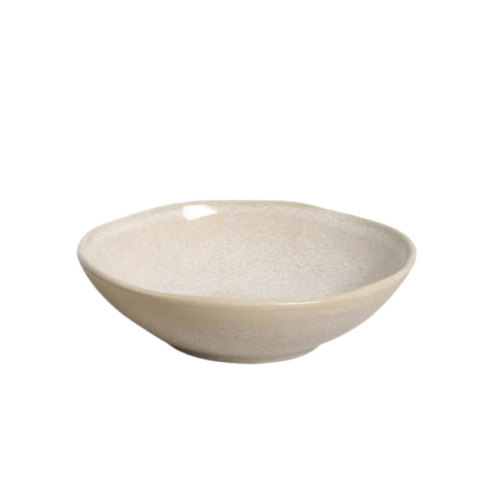 BOWL ORGÂNICO LATTE DE CERÂMICA 17,5X5,5CM PORTO BRAS