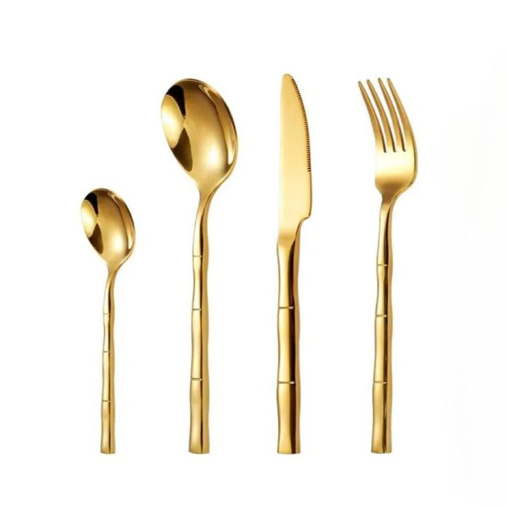 FAQUEIRO STELL WOOD DE AÇO 24 PEÇAS