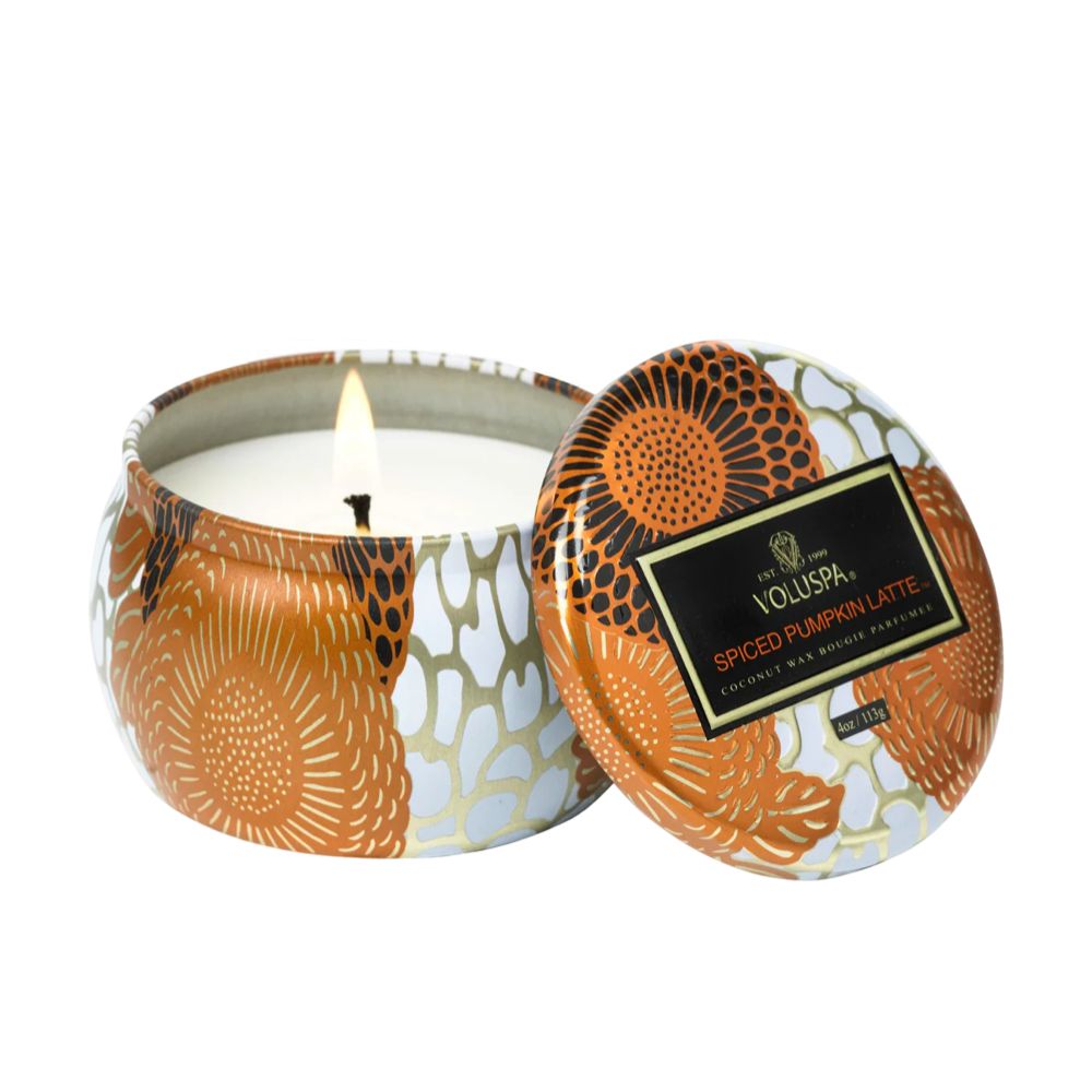 MINI VELA LATA 25H SPICED PUMPKIN LATTE VOLUSPA