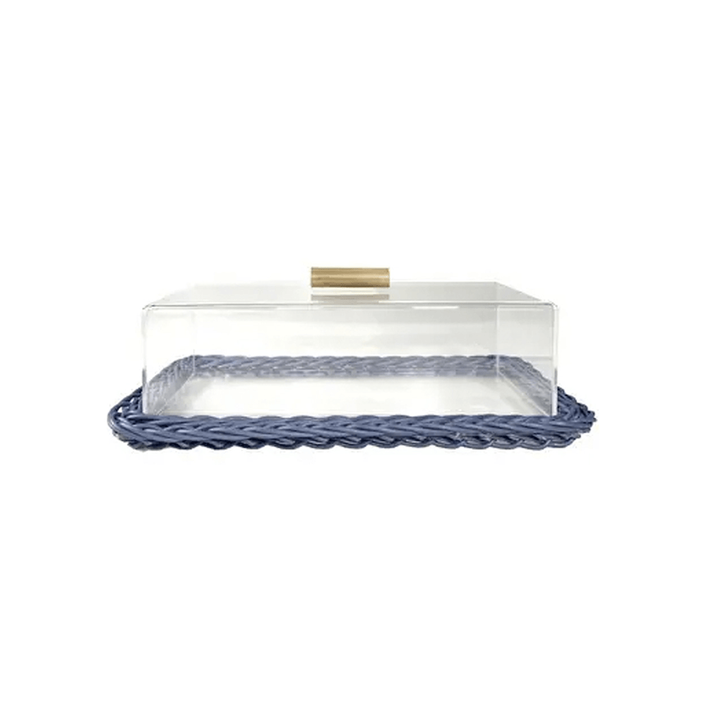 PORTA FRIOS COM TAMPA DE ACRÍLICO 33X18CM