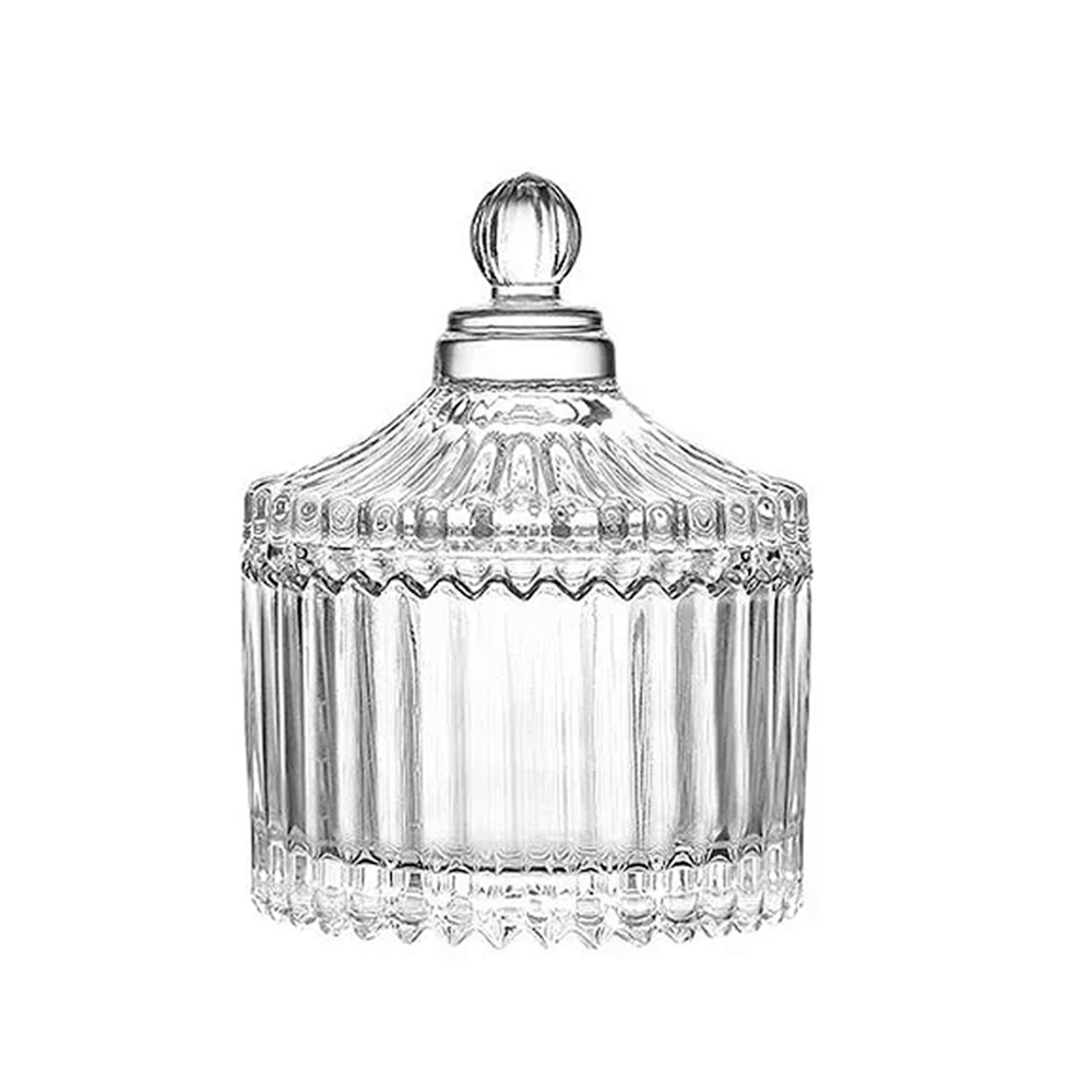 BOMBONIERE DE VIDRO 9,5CM