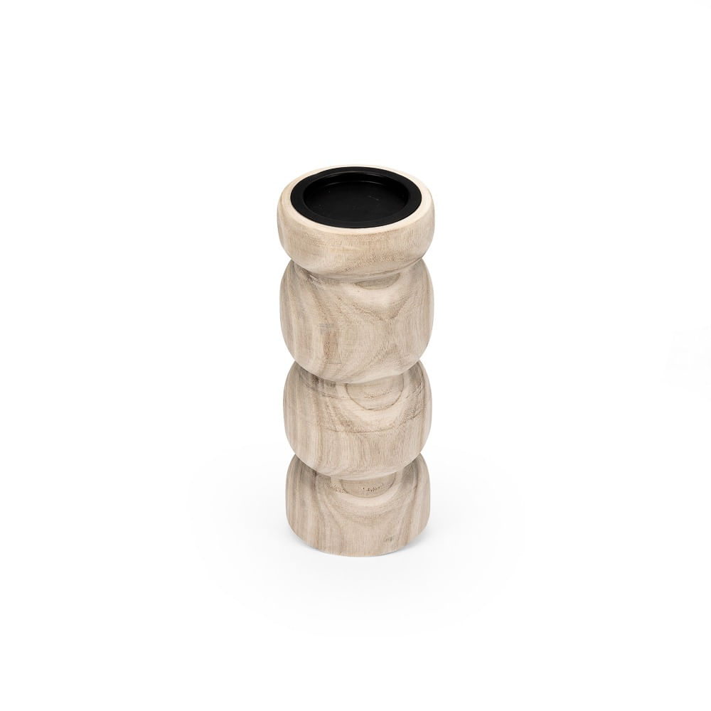 CASTIÇAL GOMOS DE MADEIRA 36CM