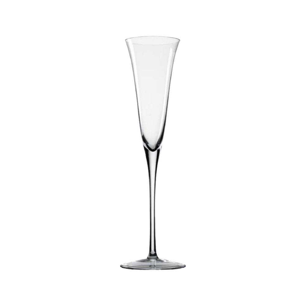 TAÇA DE ESPUMANTE DE CRISTAL 150ML COM 6 STRAUSS