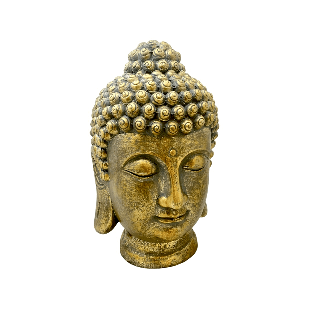 CABEÇA DE BUDA DE RESINA 45CM