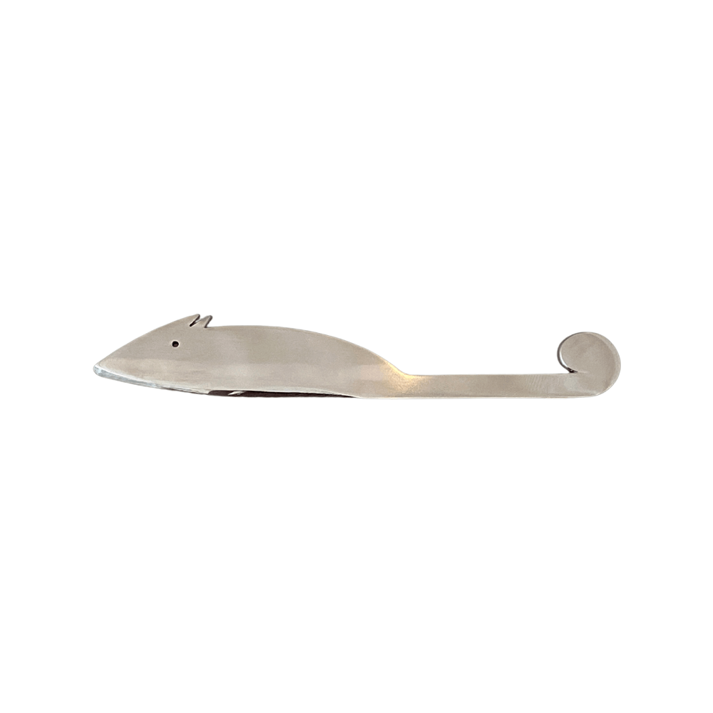 ESPÁTULA RATO DE AÇO INOX 12CM