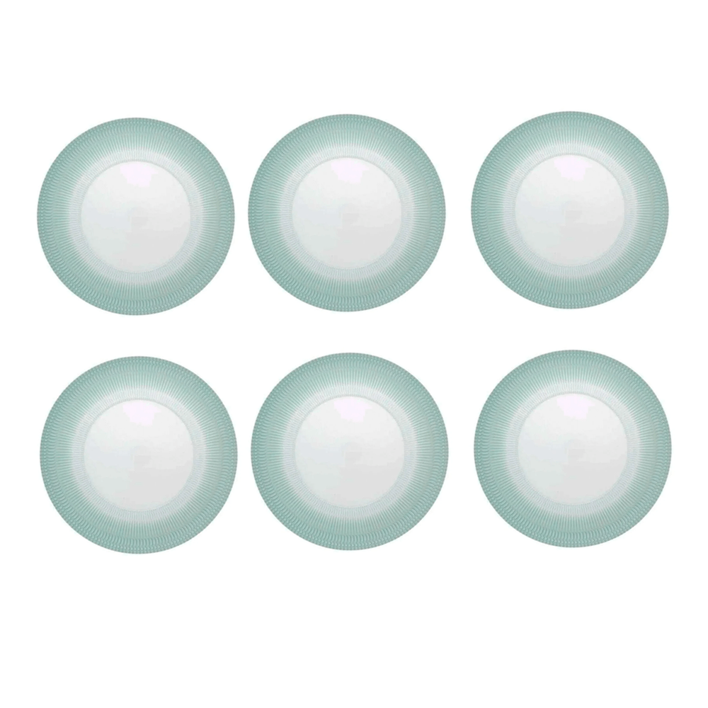 PRATO RASO VENEZIA DE PORCELANA COM 6 VISTA  ALEGRE