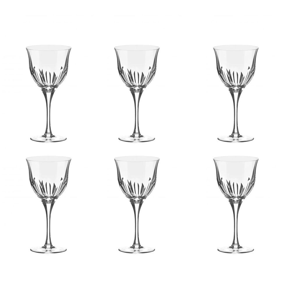 TAÇA DE ÁGUA DE CRISTAL 520ML COM 6 STRAUSS