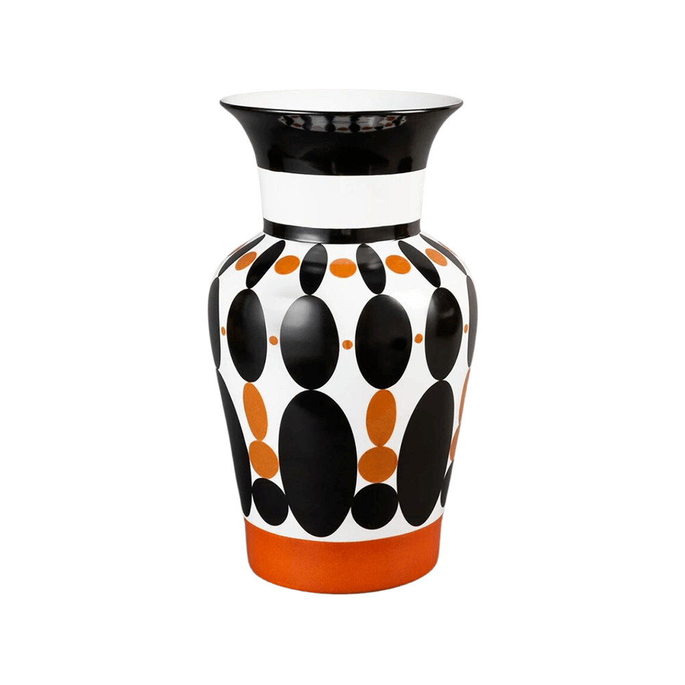 VASO DE CERÂMICA NOIR 42CM FREDERIC DE LUCA