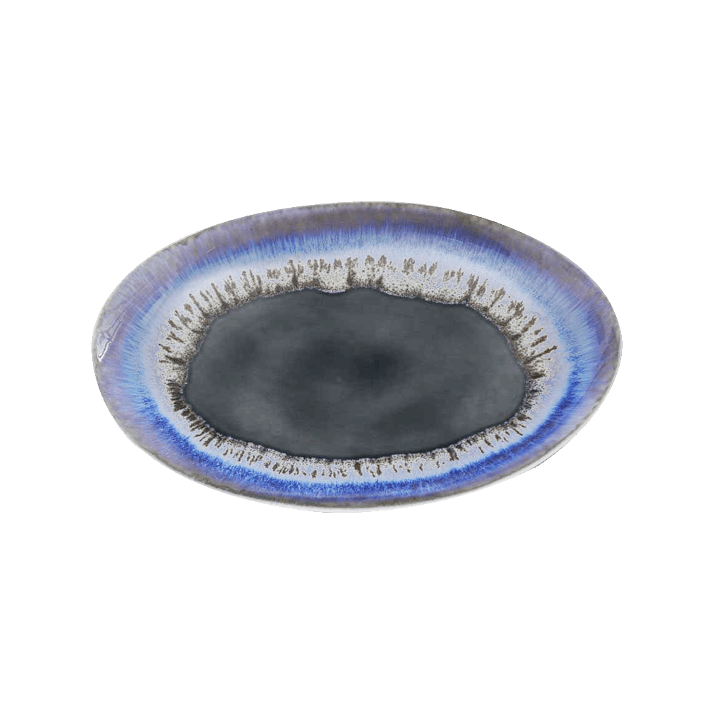 TRAVESSA  ART POTTERY DE CERÂMICA 46CM