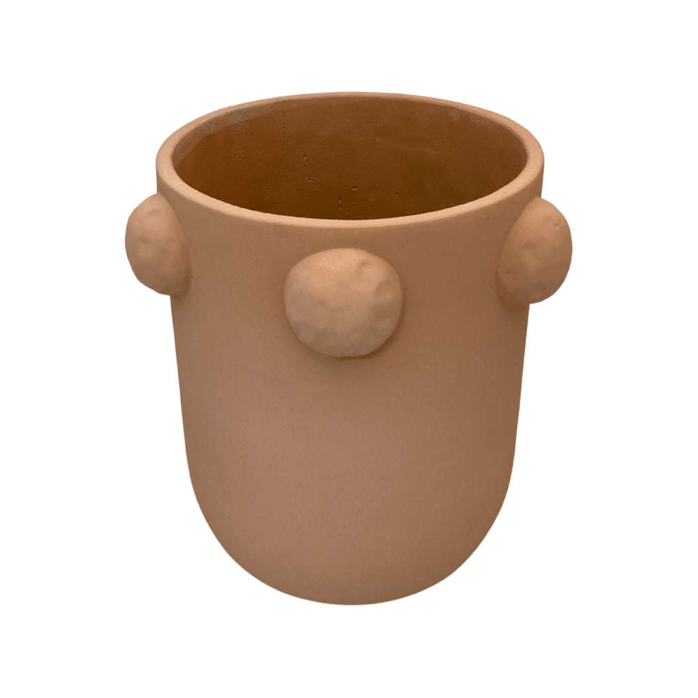 CACHEPOT BOLAS DE CIMENTO 26CM