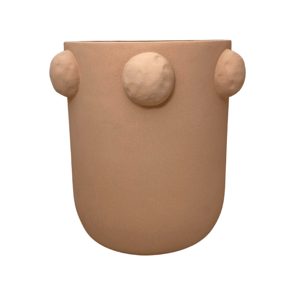 CACHEPOT BOLAS DE CIMENTO 26CM