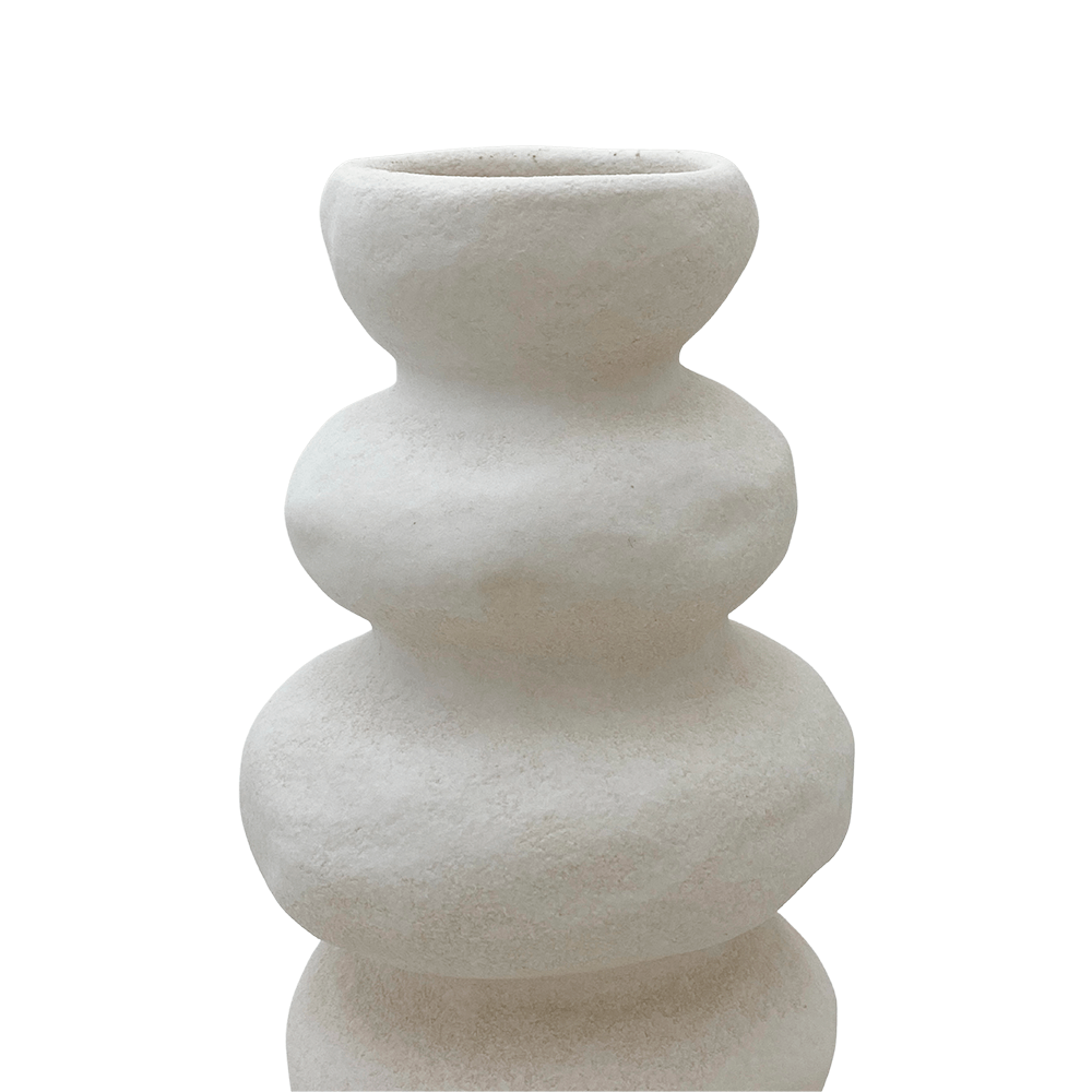 VASO GOMOS DE CERÂMICA 20CM