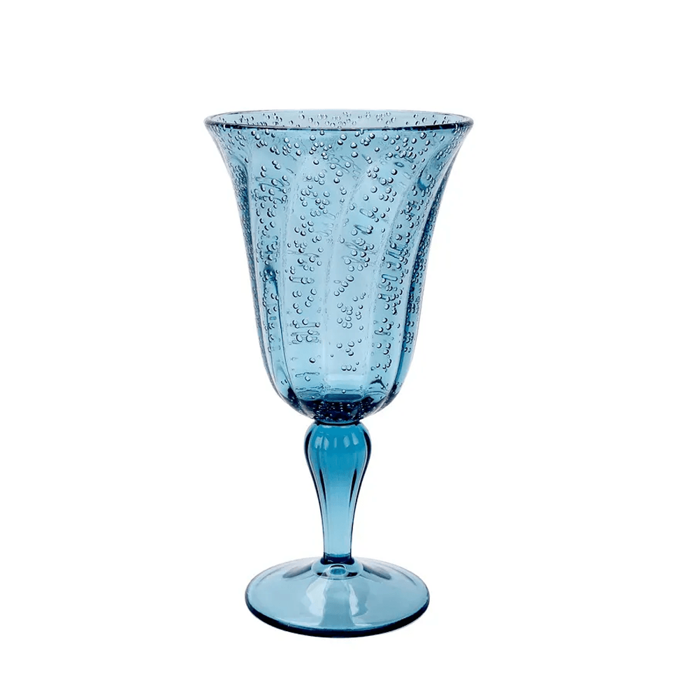 TAÇA DE AGUA BOLHAS DE ACRÍLICO 310ML COM 6