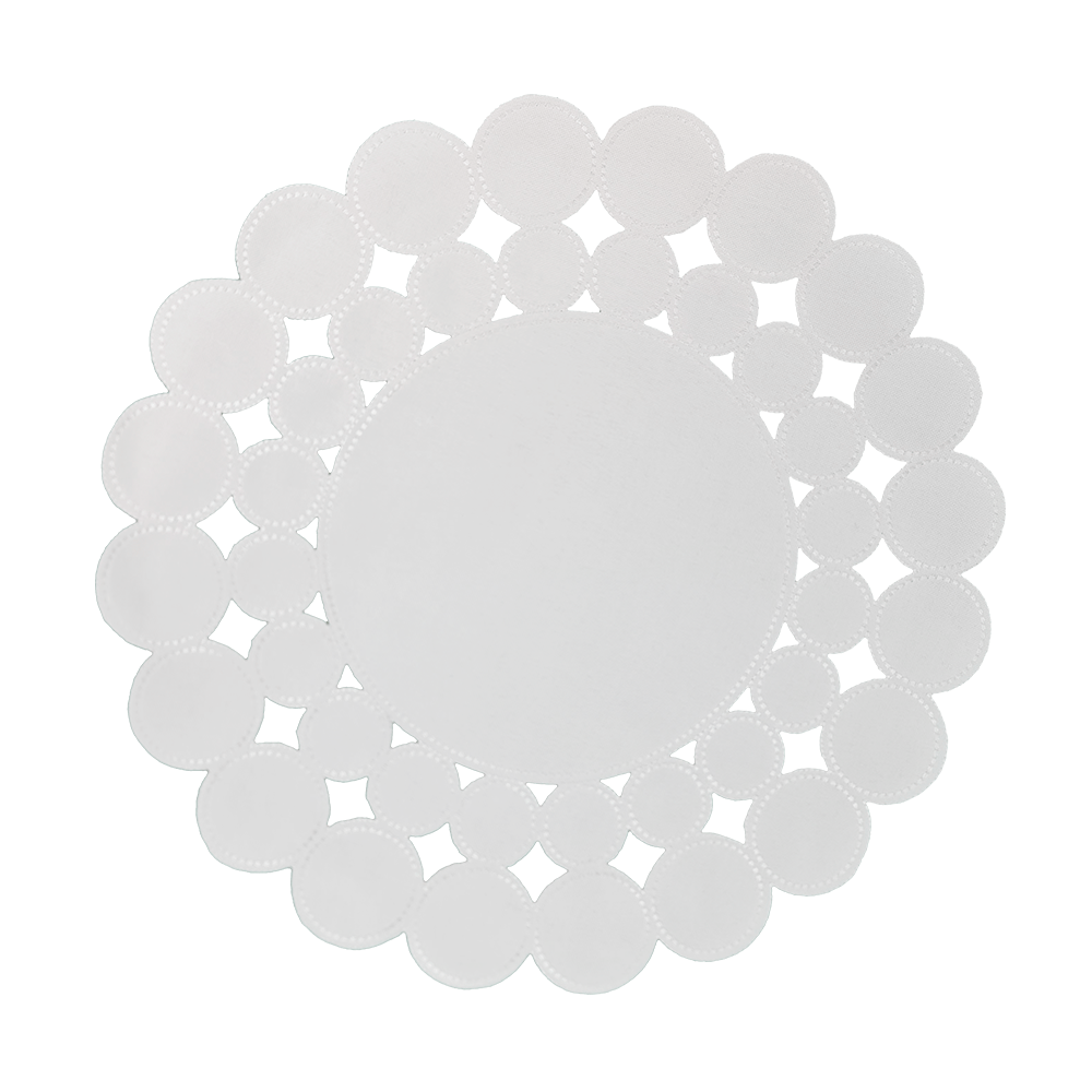 JOGO AMERICANO SFERE DE POLIESTER BORDADO 40CM COM 2