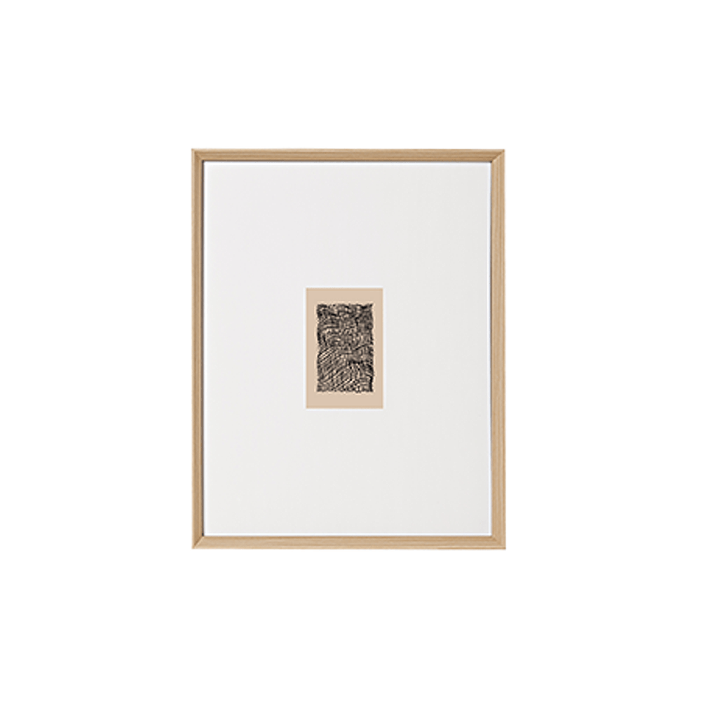 QUADRO QR DE MDF 46X36CM