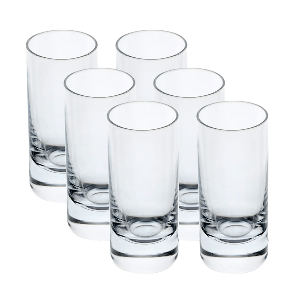 COPO DE SHOT LARUS DE CRISTAL 60ML COM 6 BOHEMIA