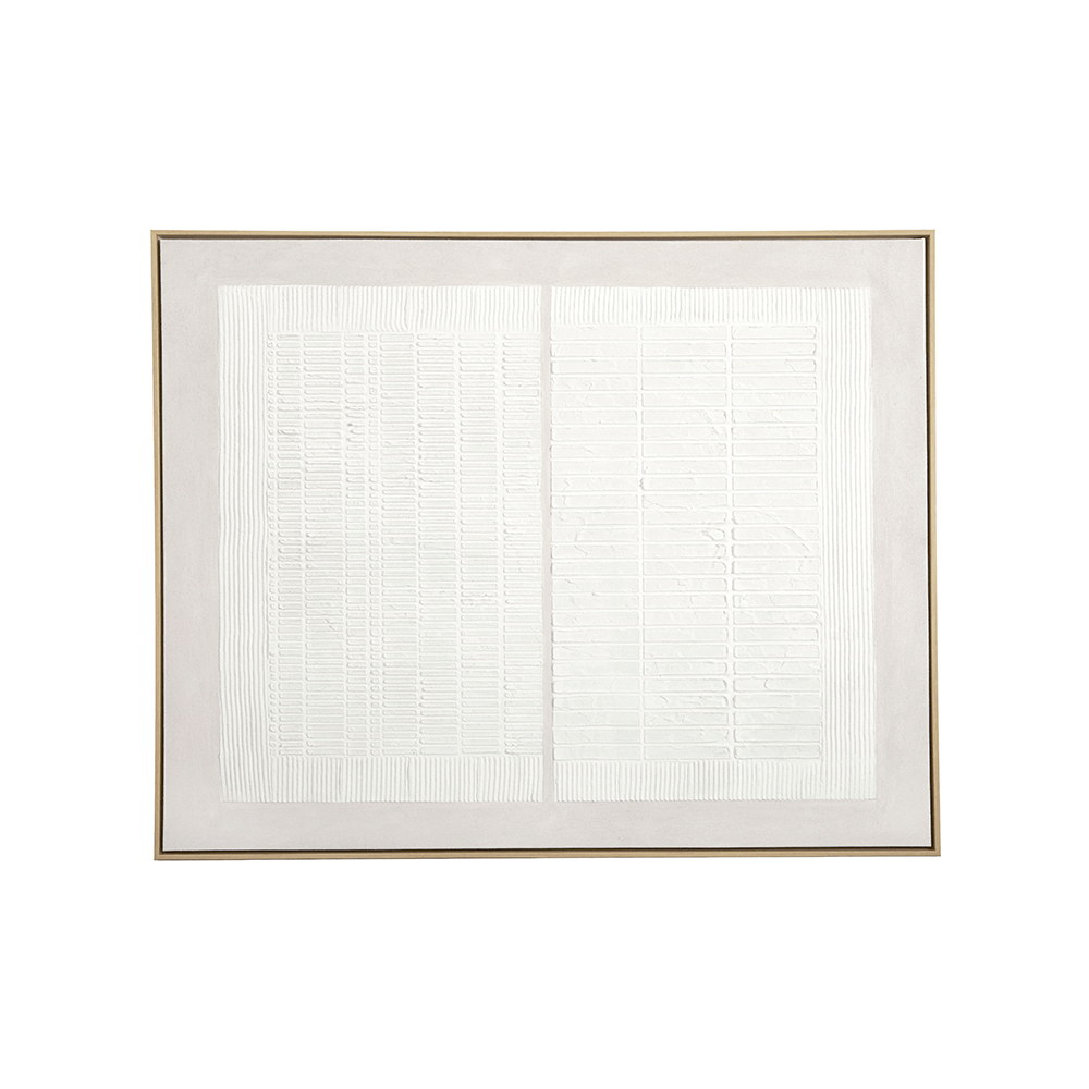 QUADRO TEXTURA LINHA DE MADEIRA 100X80CM