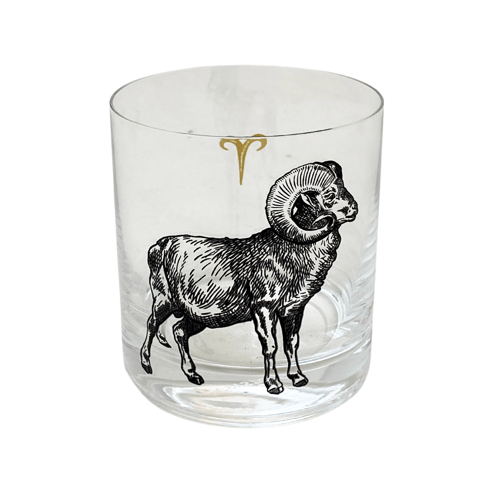 COPO ZODIAC ÁRIES DE VIDRO 280ML