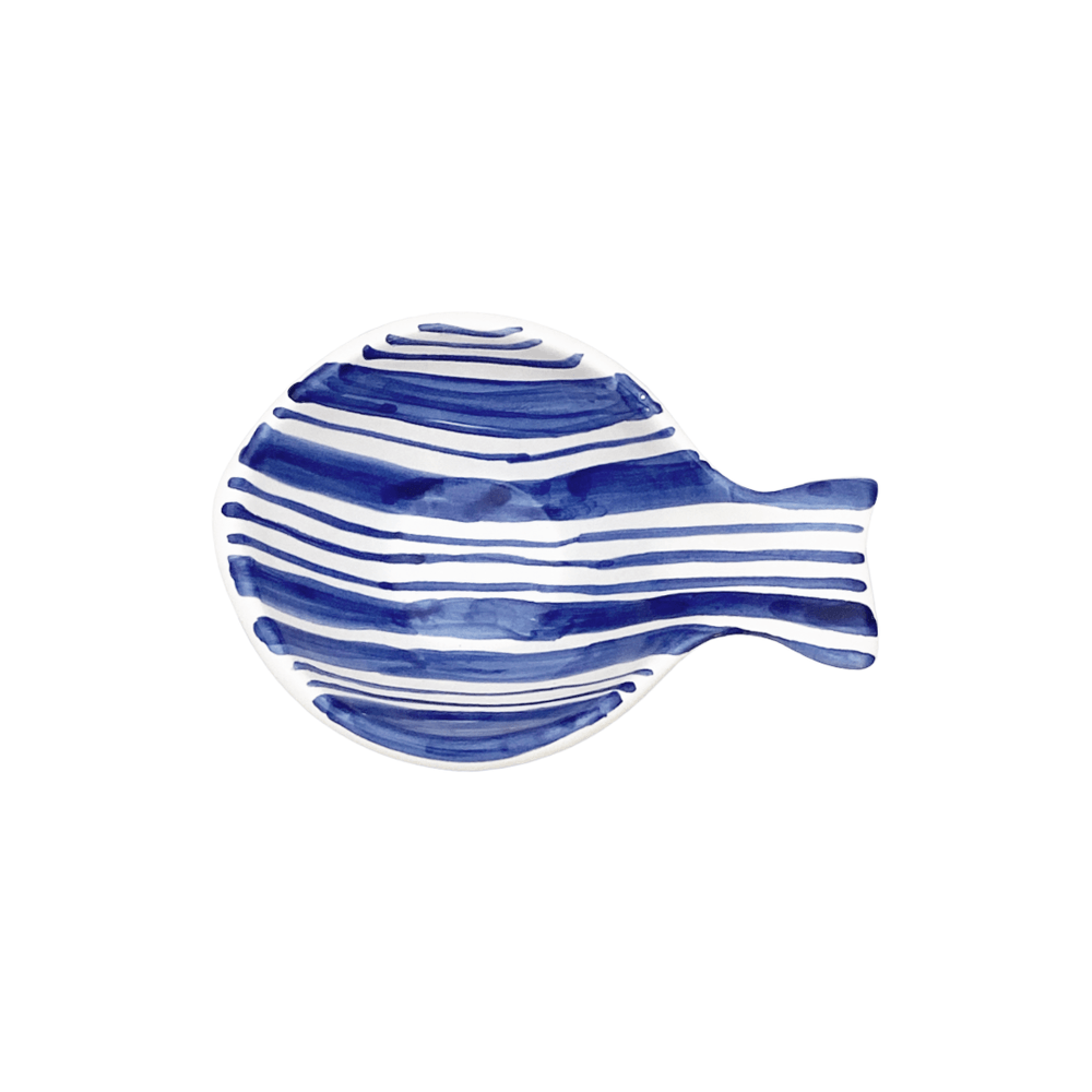 BOWL PEIXE LISTRA DE CERÂMICA 13CM